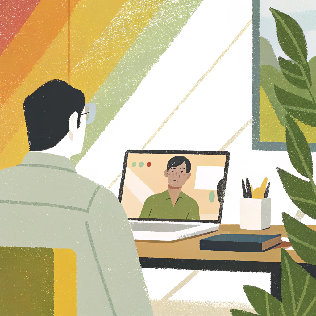 Book a call illustration