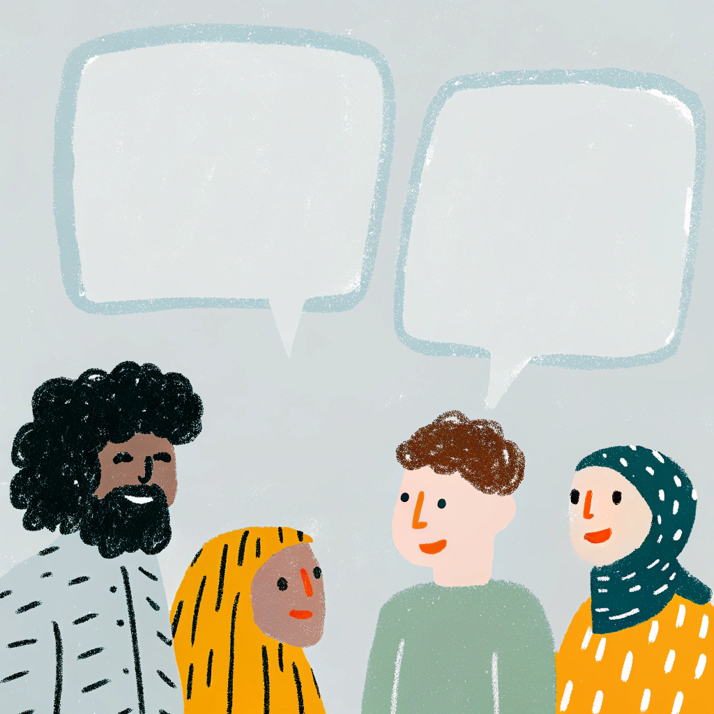 Diverse workplace environment representing multilingual and inclusive documentation