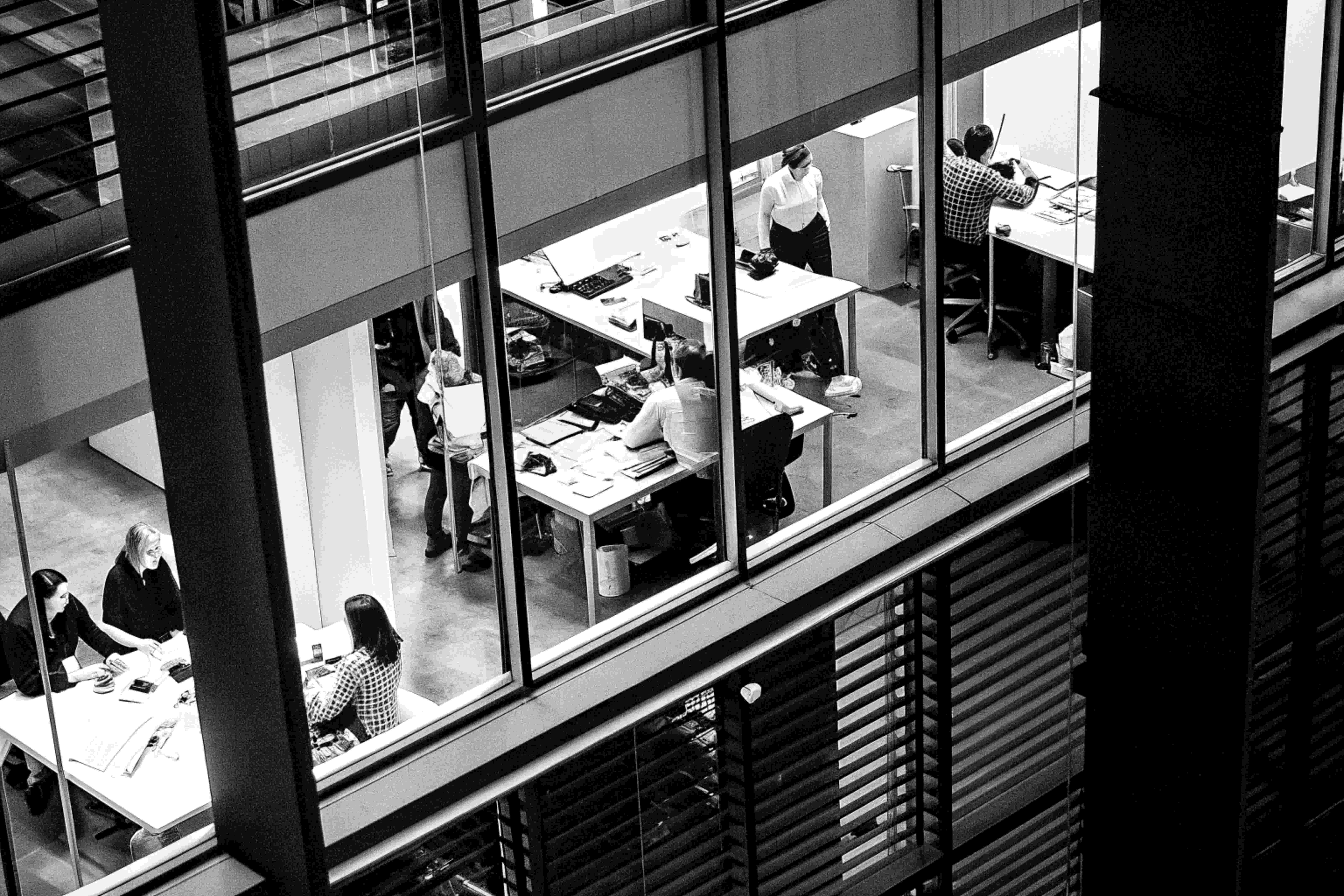 Internal Committee members collaborating in training