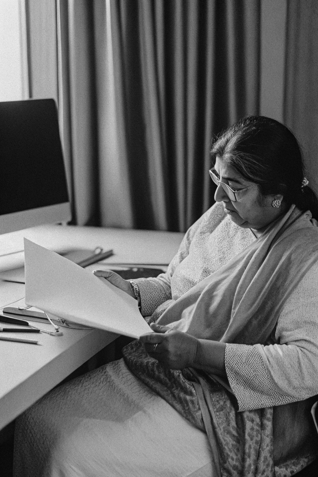 External Member reviewing case files