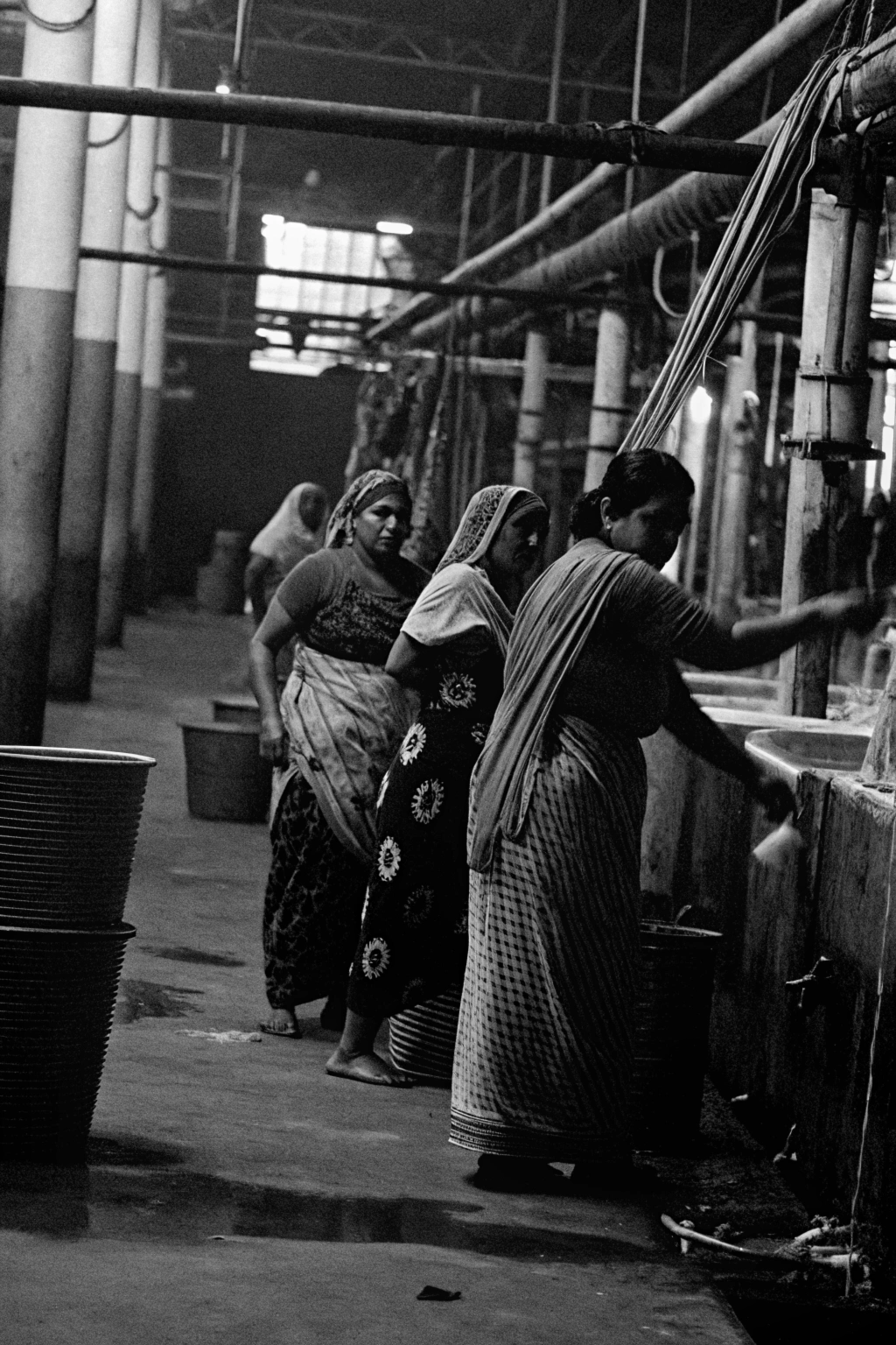 Indian women working in factory - workplace awareness