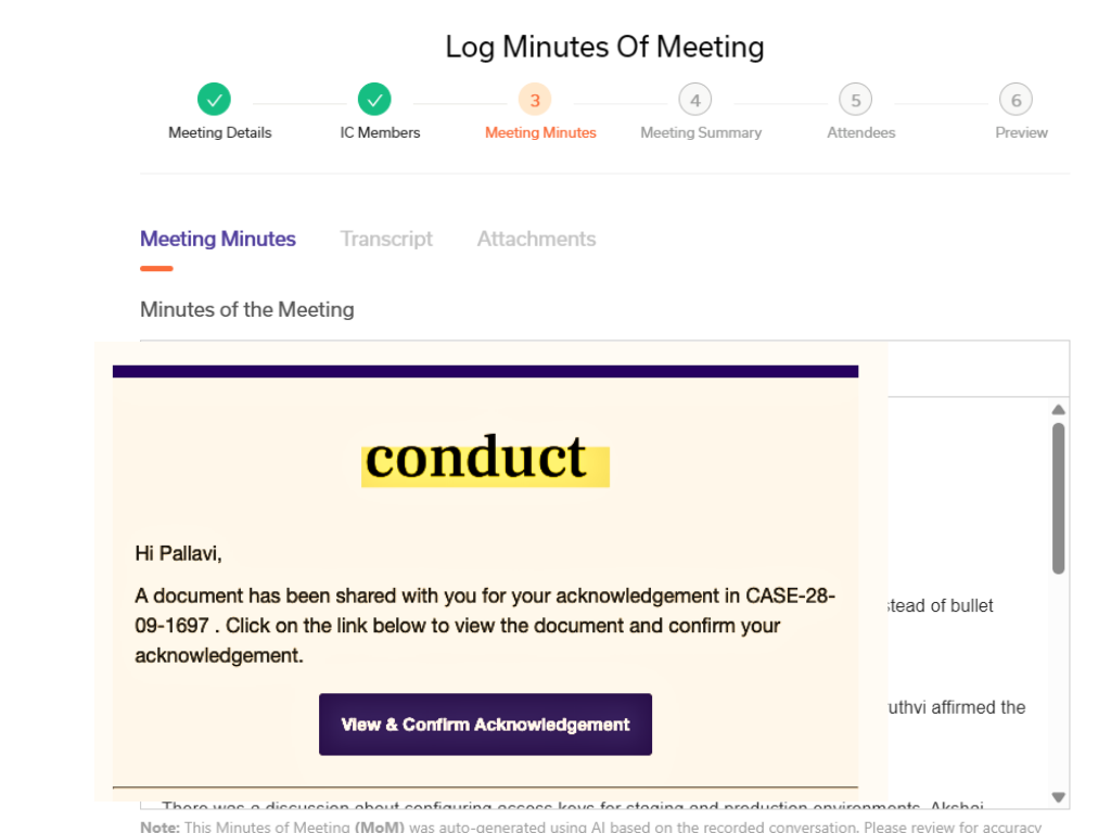 Automated documentation and transcription