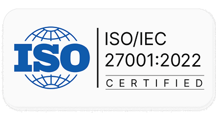 ISO/IEC 27001:2013 Certified